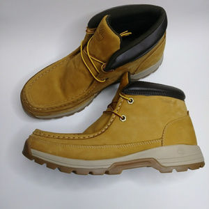 Timberland Mens Size 11 Stratmore Moc Toe Boots